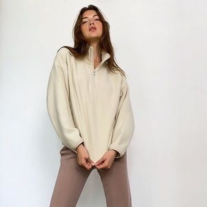 TNA POLAR FLEECE QUARTER ZIP